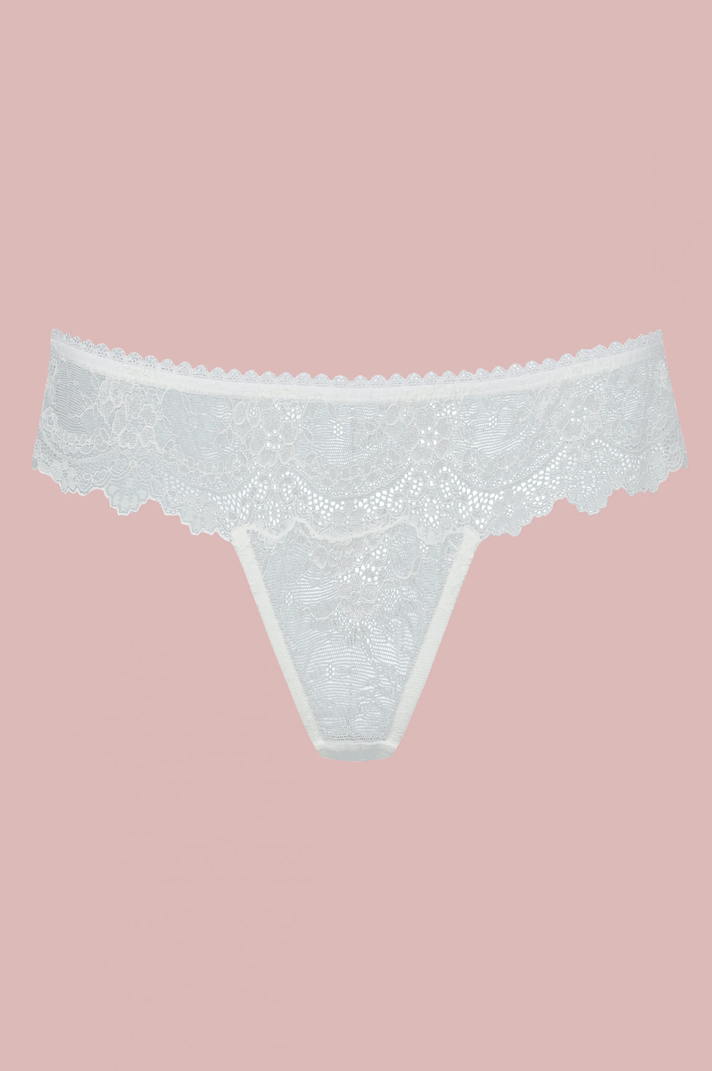 Discount ANIA ivory lace thong Tangas And Jstrings