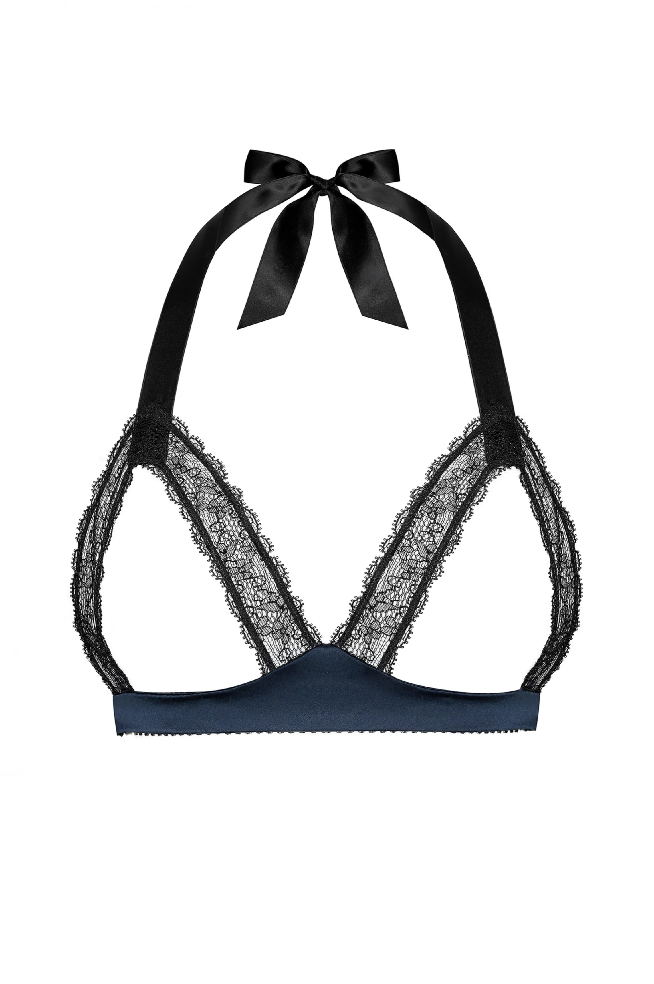 New lace triangle bra Bras With Lace | Nipple Free Bras
