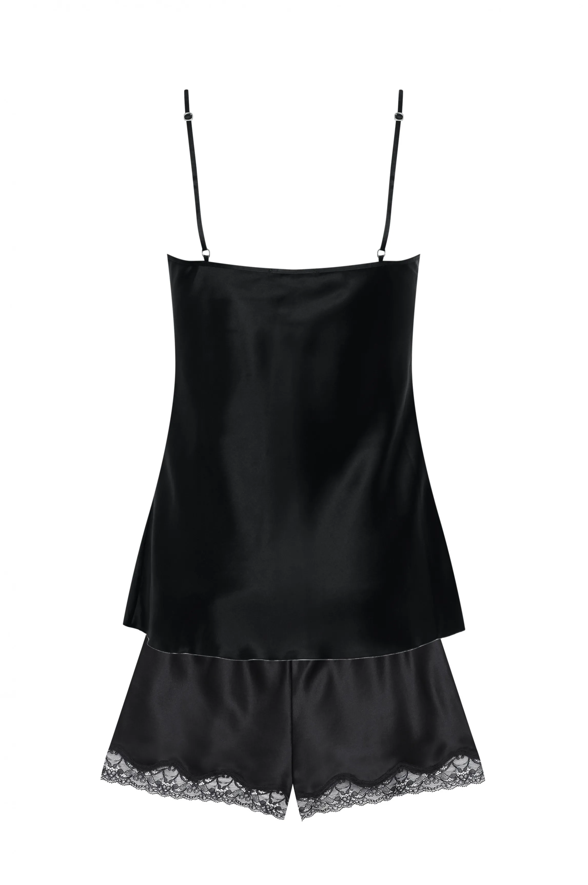 Outlet silk camisole and shorts Pyjamas