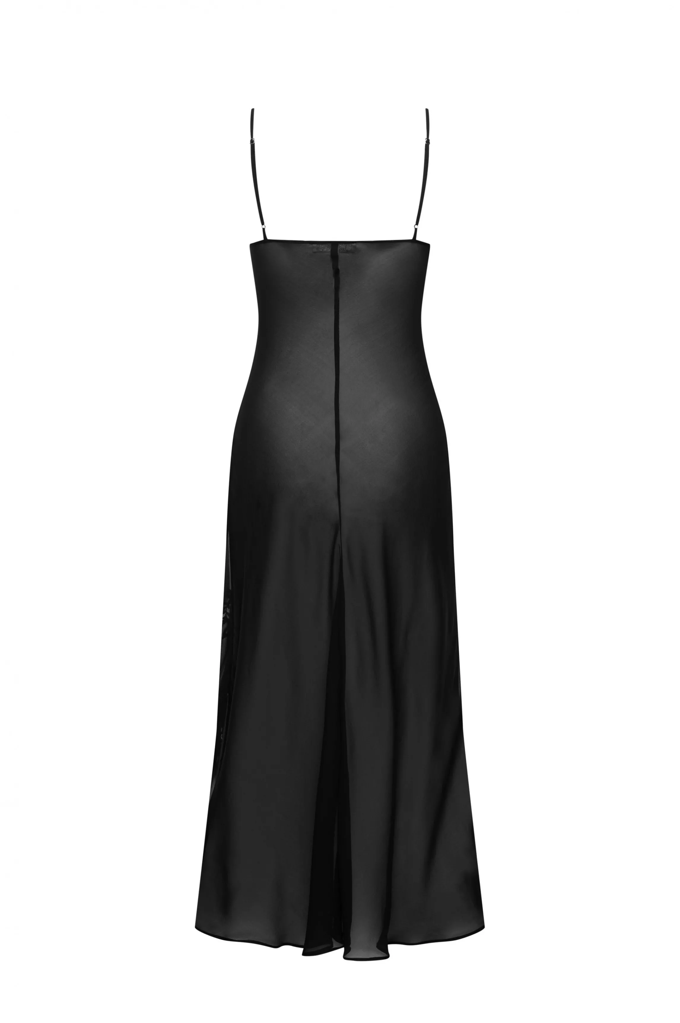 New silk chiffon nightdress Nightgowns