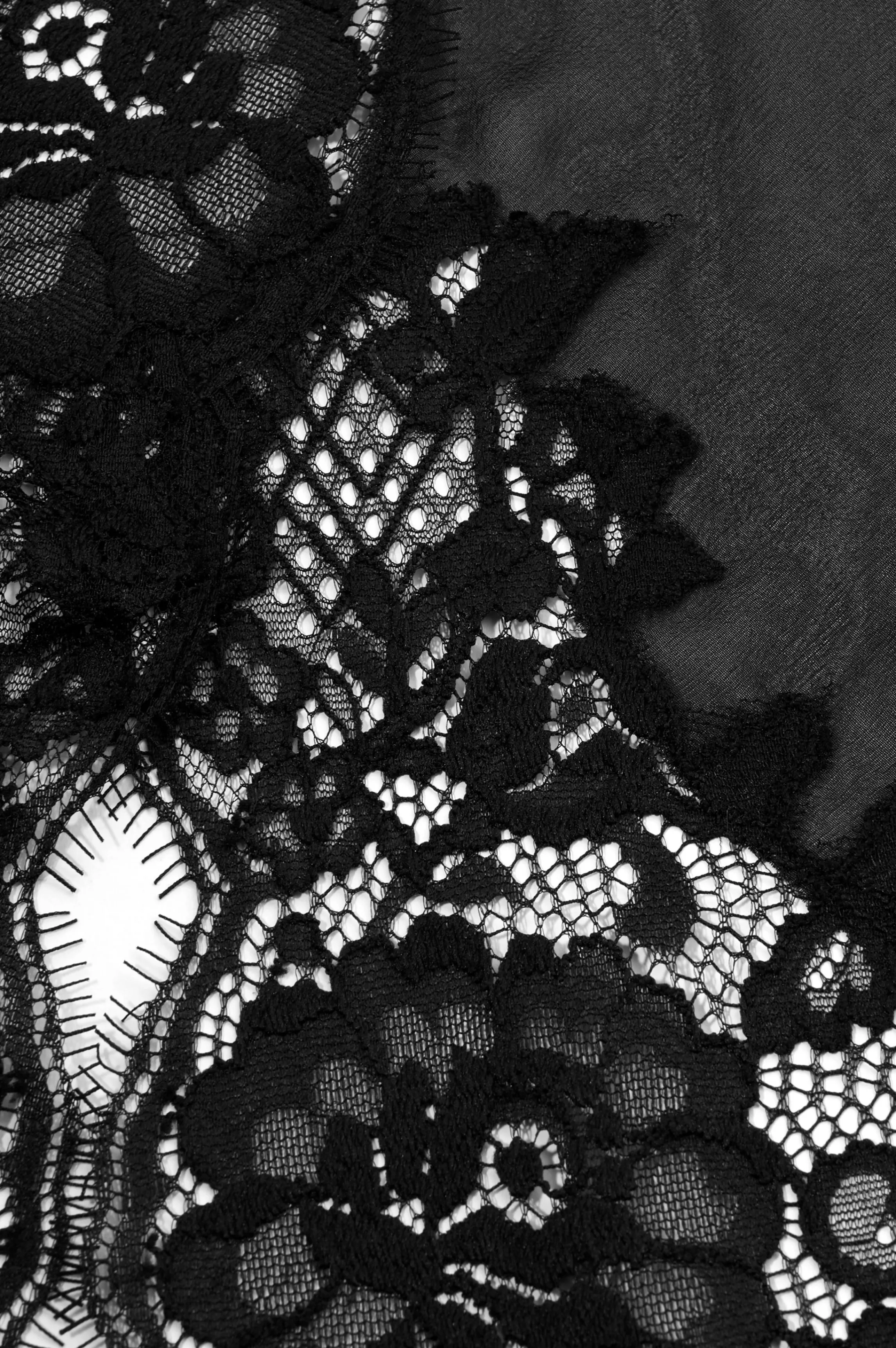 black_silk_chiffon_nightdress_2.webp New silk chiffon nightdress Nightgowns