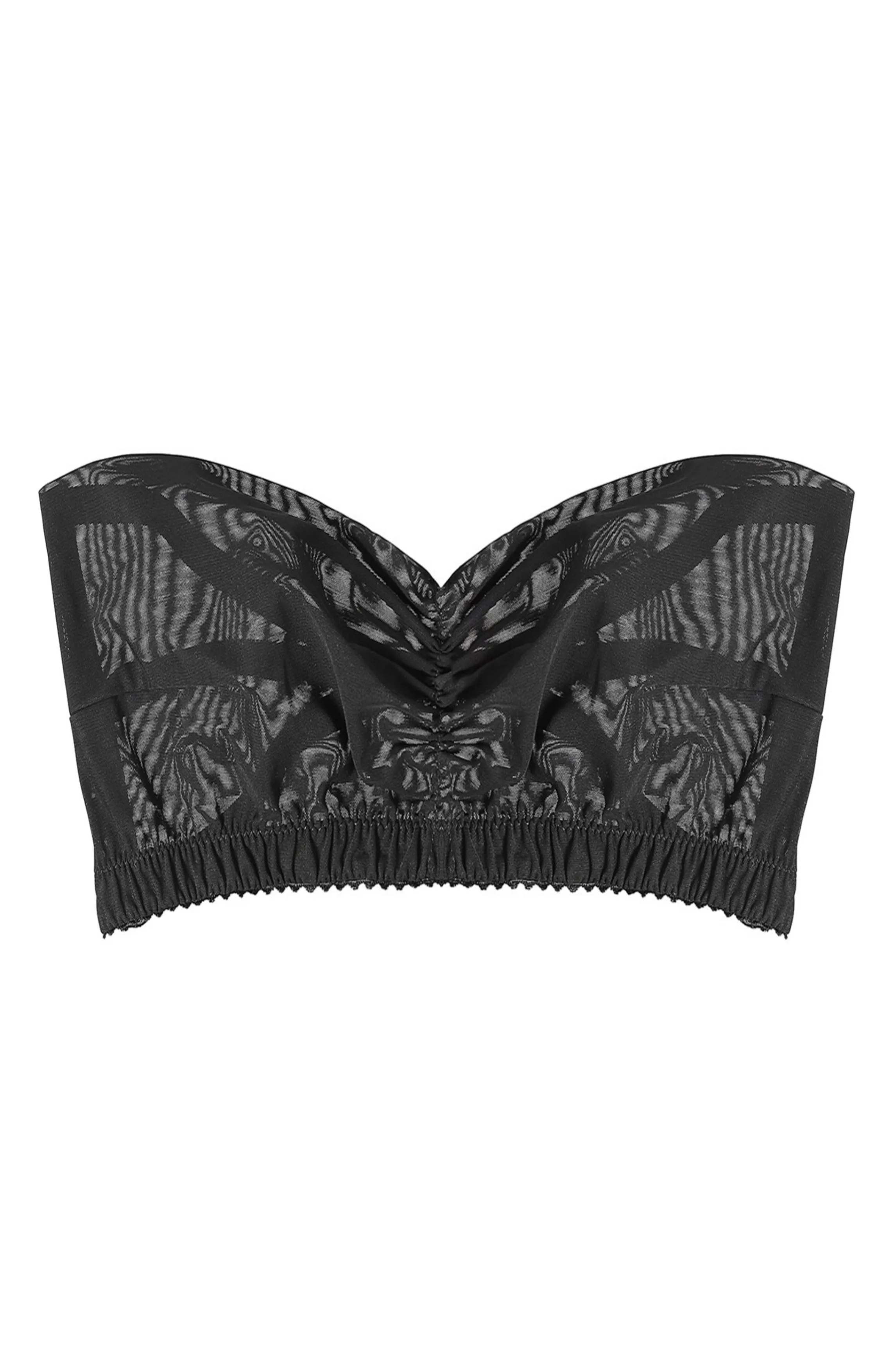 black_tulle_bandeau_bra_3.webp Cheap tulle bandeau bra Strapless Bras | Bandeau Bras