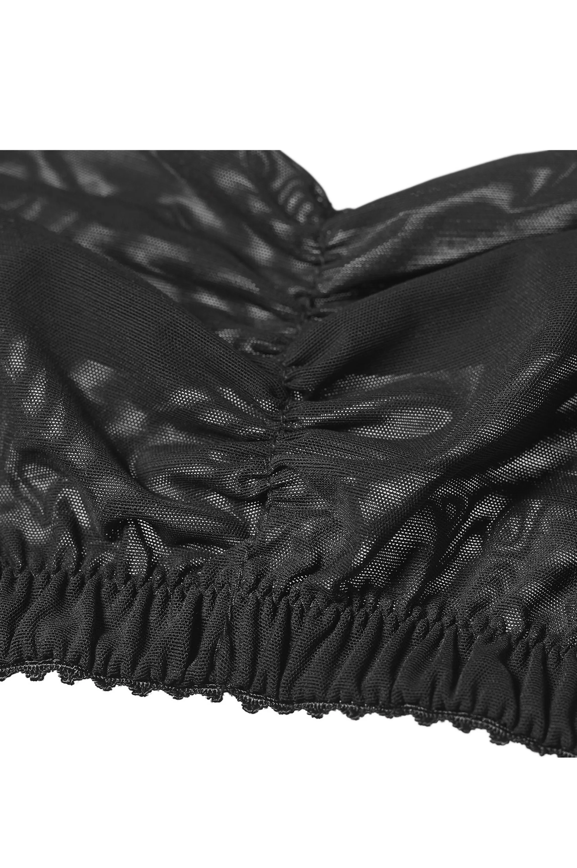 black_tulle_bandeau_bra_4.webp Cheap tulle bandeau bra Strapless Bras | Bandeau Bras