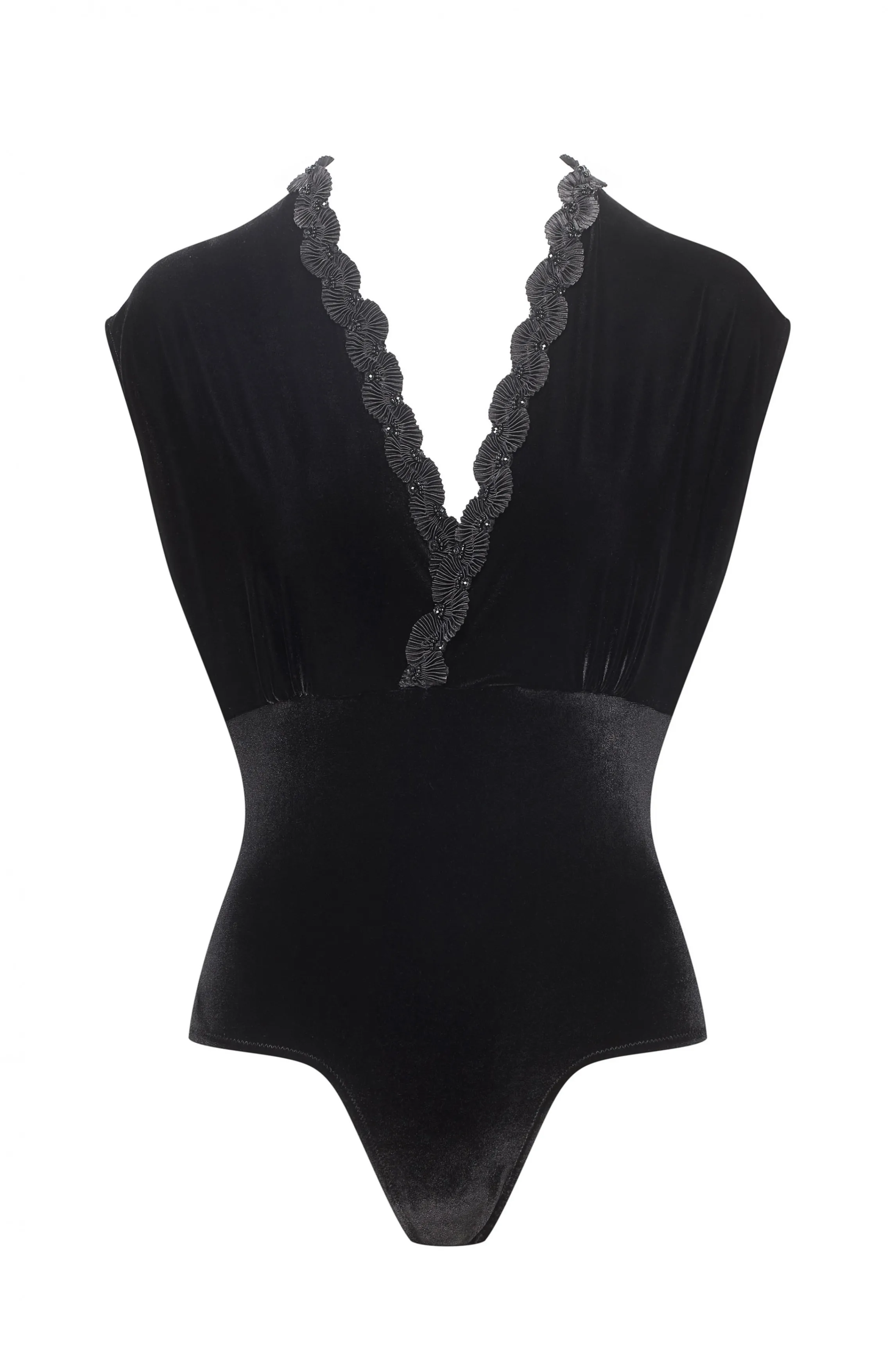 Best Sale velvet strass body Bodys