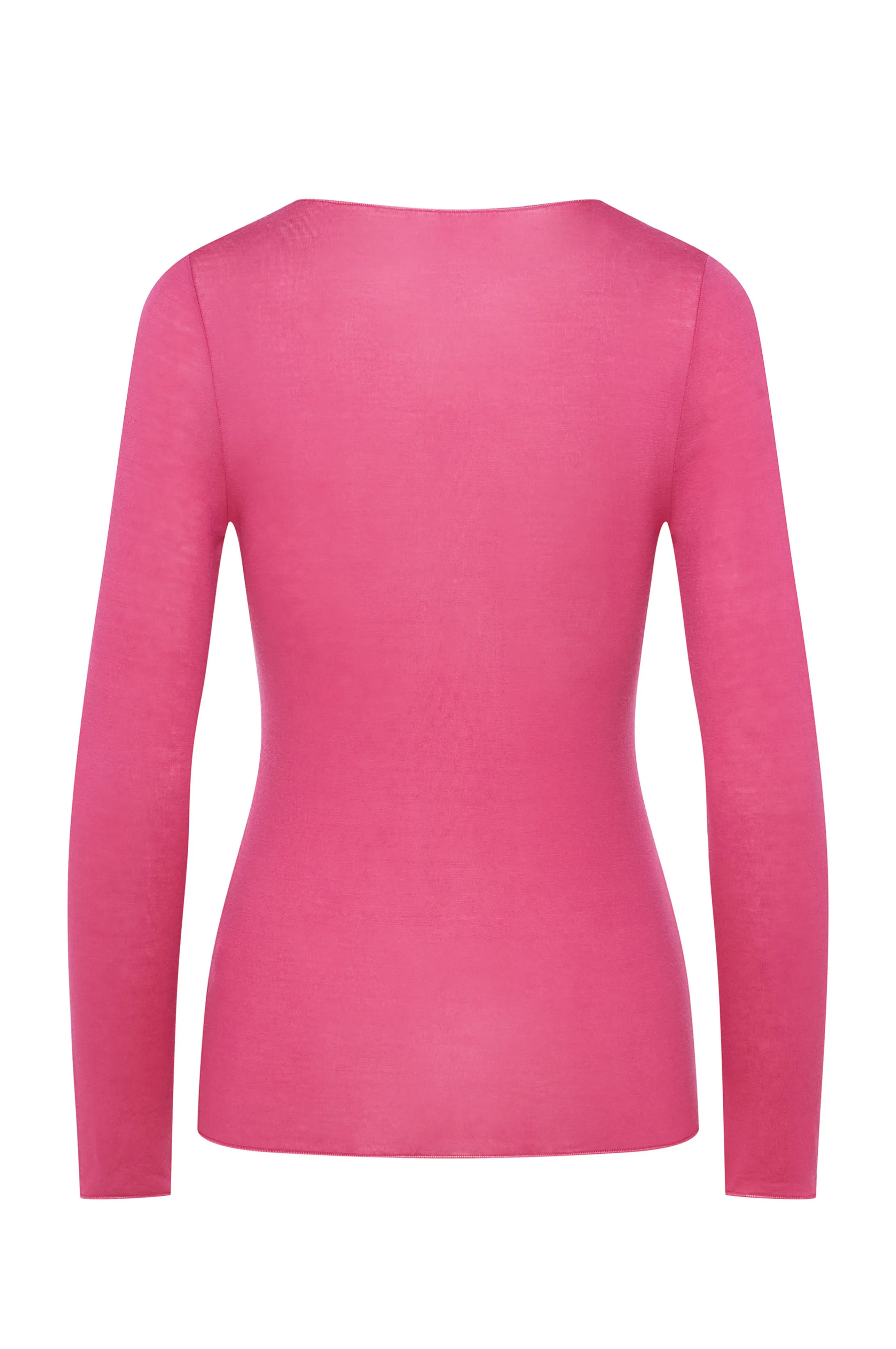 Cheap Bright pink cashmere & modal undershirt Ready-to-wear