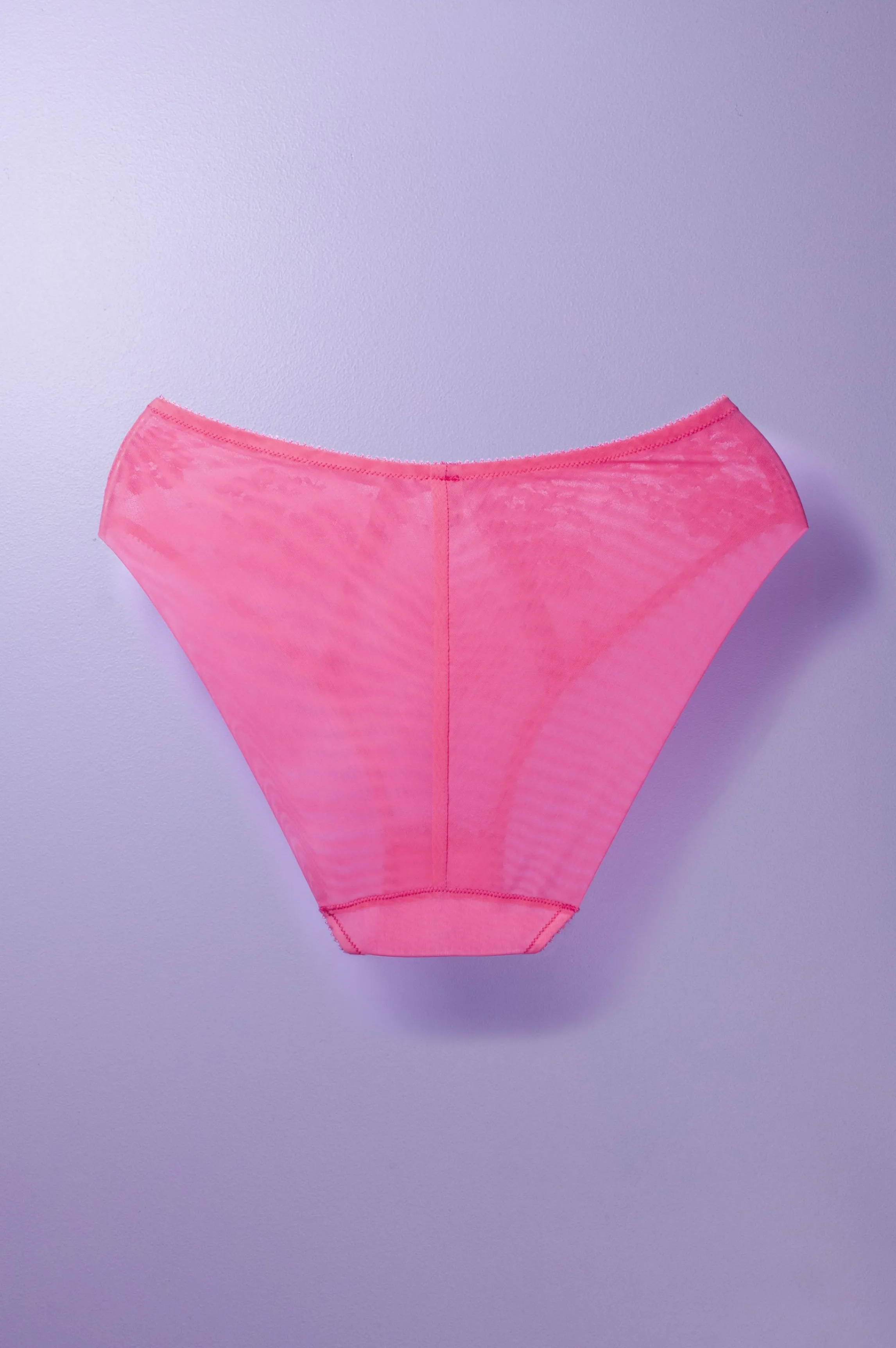 Best Sale 924 bright pink lace high panties Panties In Lace | High Waist Panties