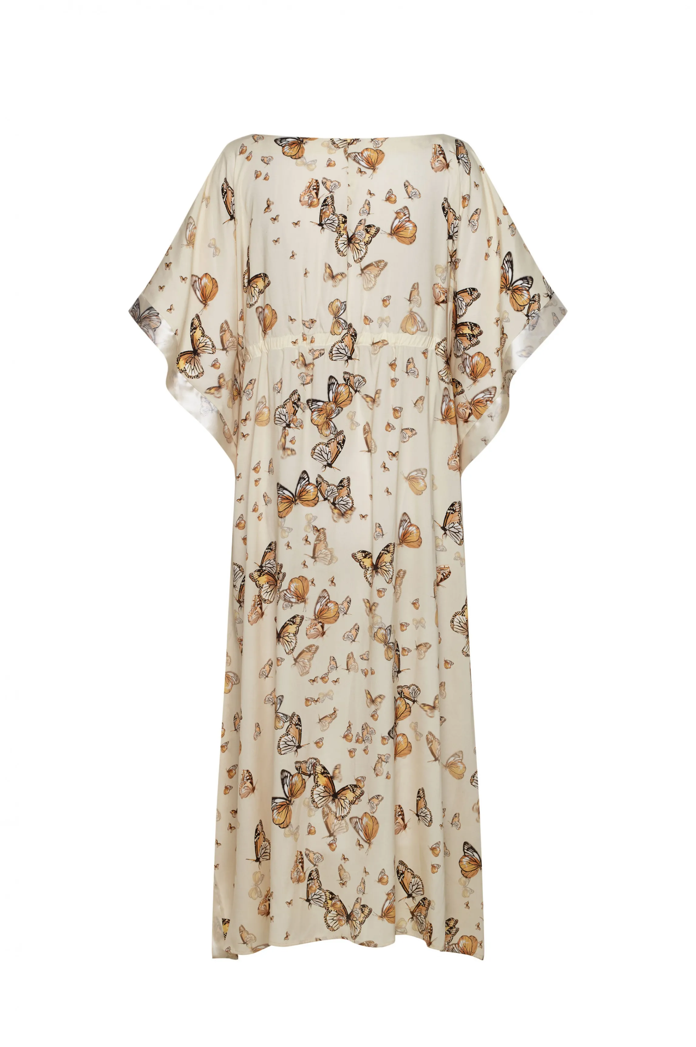 Flash Sale Butterfly Silk Caftan Nightgowns