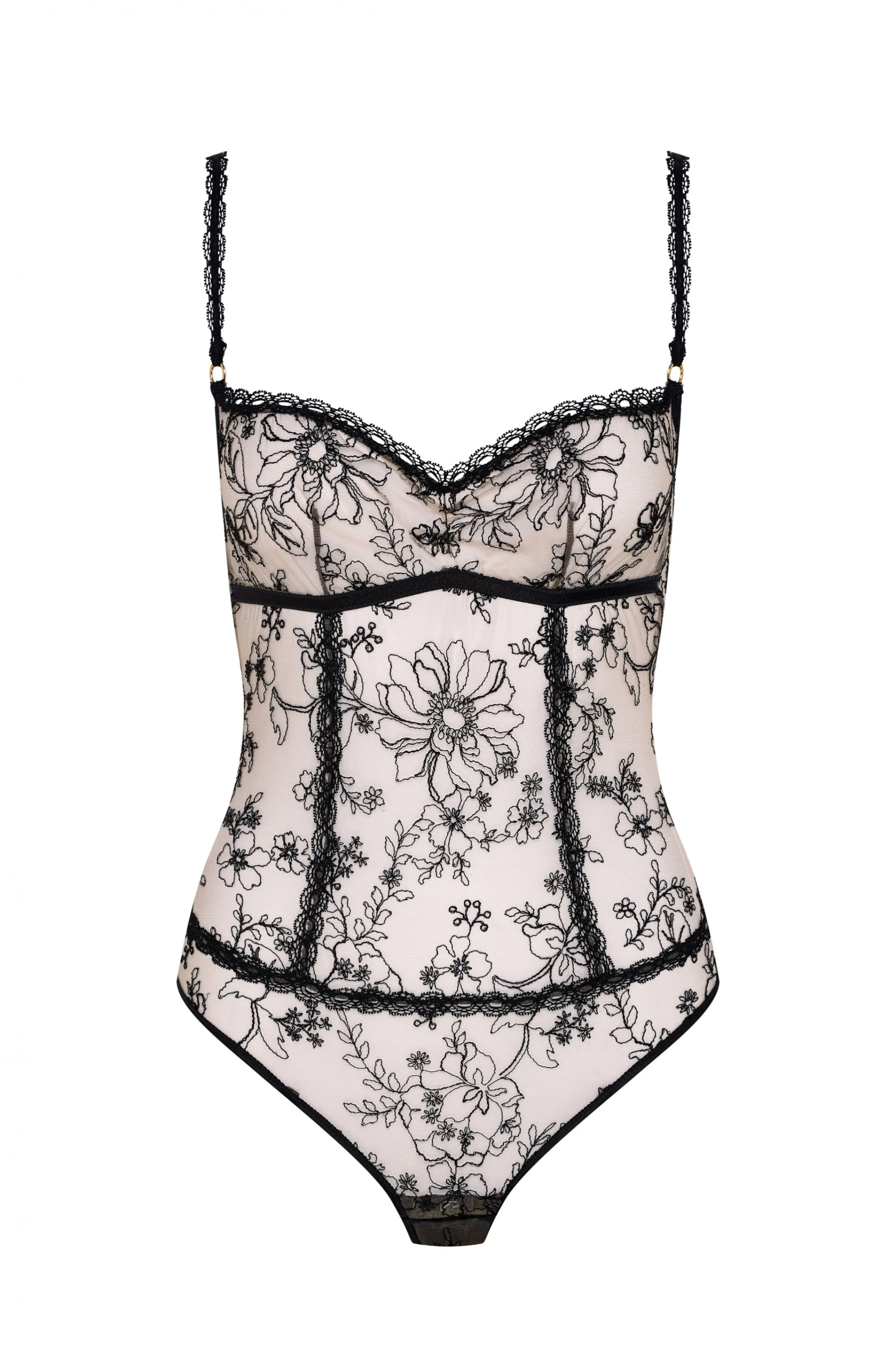 Online CAMELIA embroidery bodysuit Bodys