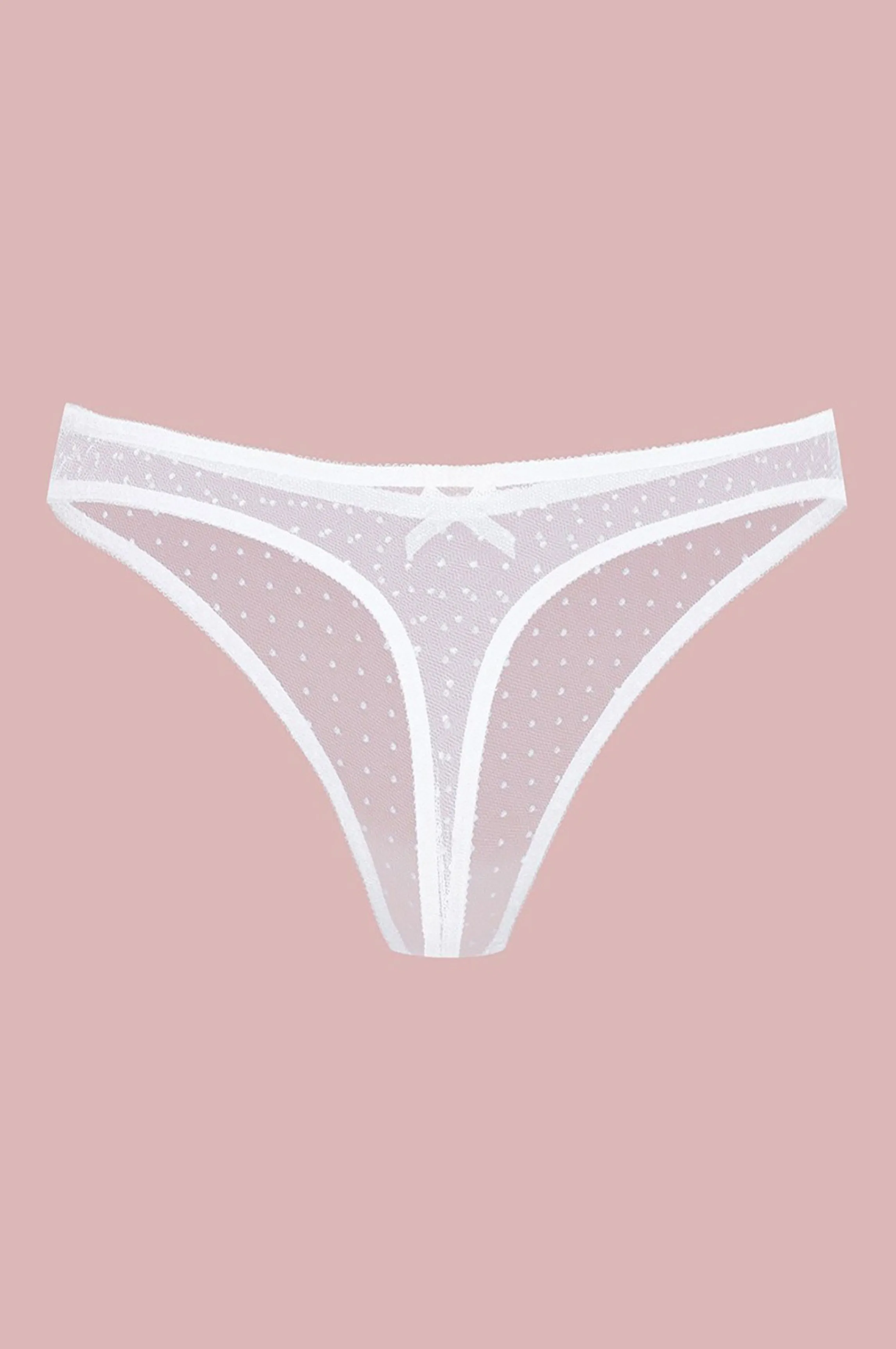 Cheap CATHY polka dots string Tangas And Jstrings