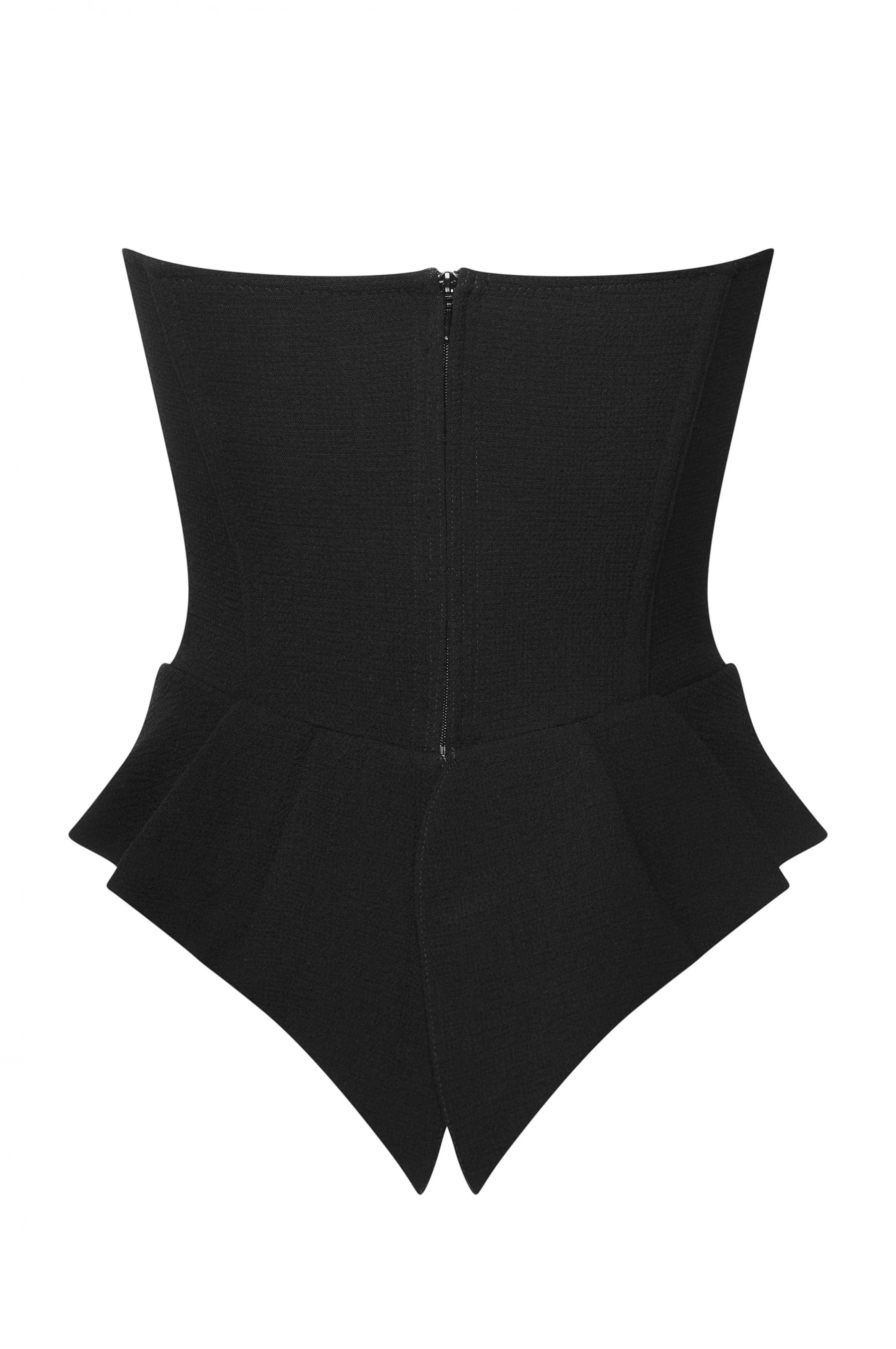 Online DANAE tail coat bustier Black Corsets