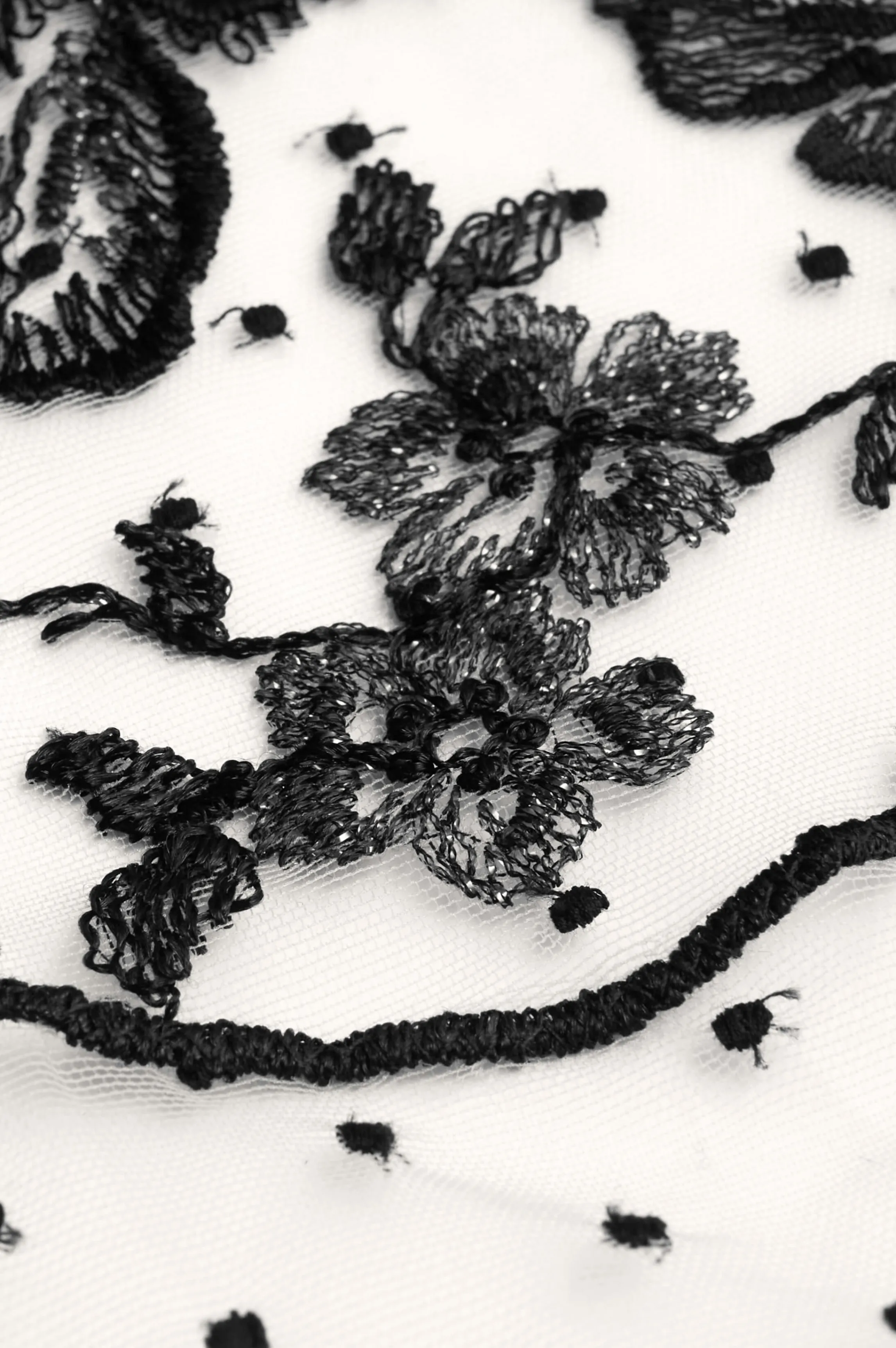 Flash Sale FANTASTIC embroidered tulle bodysuit Ready-to-wear | Bodys