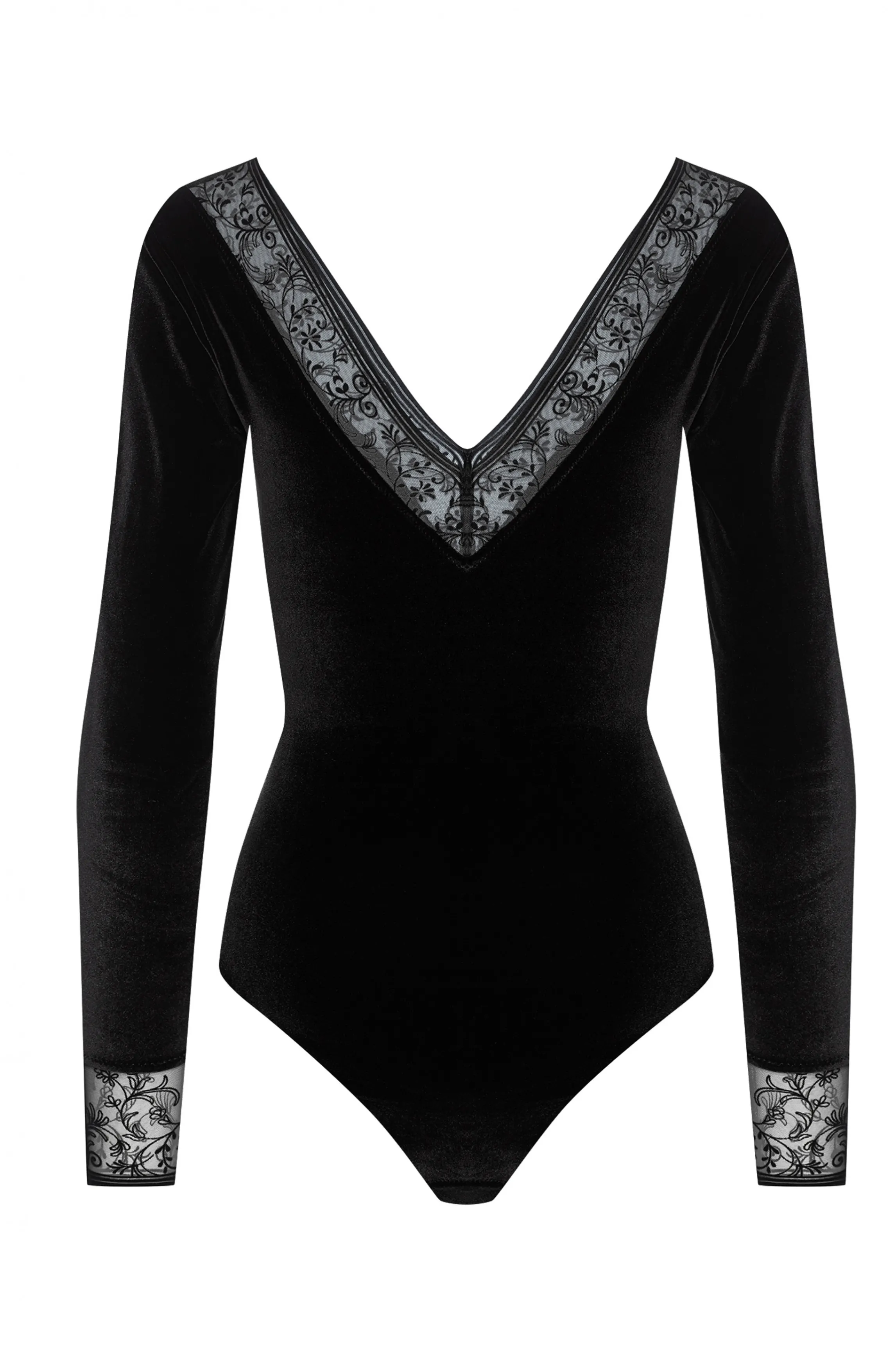 Clearance FLOQUI velvet bodysuit Bodys