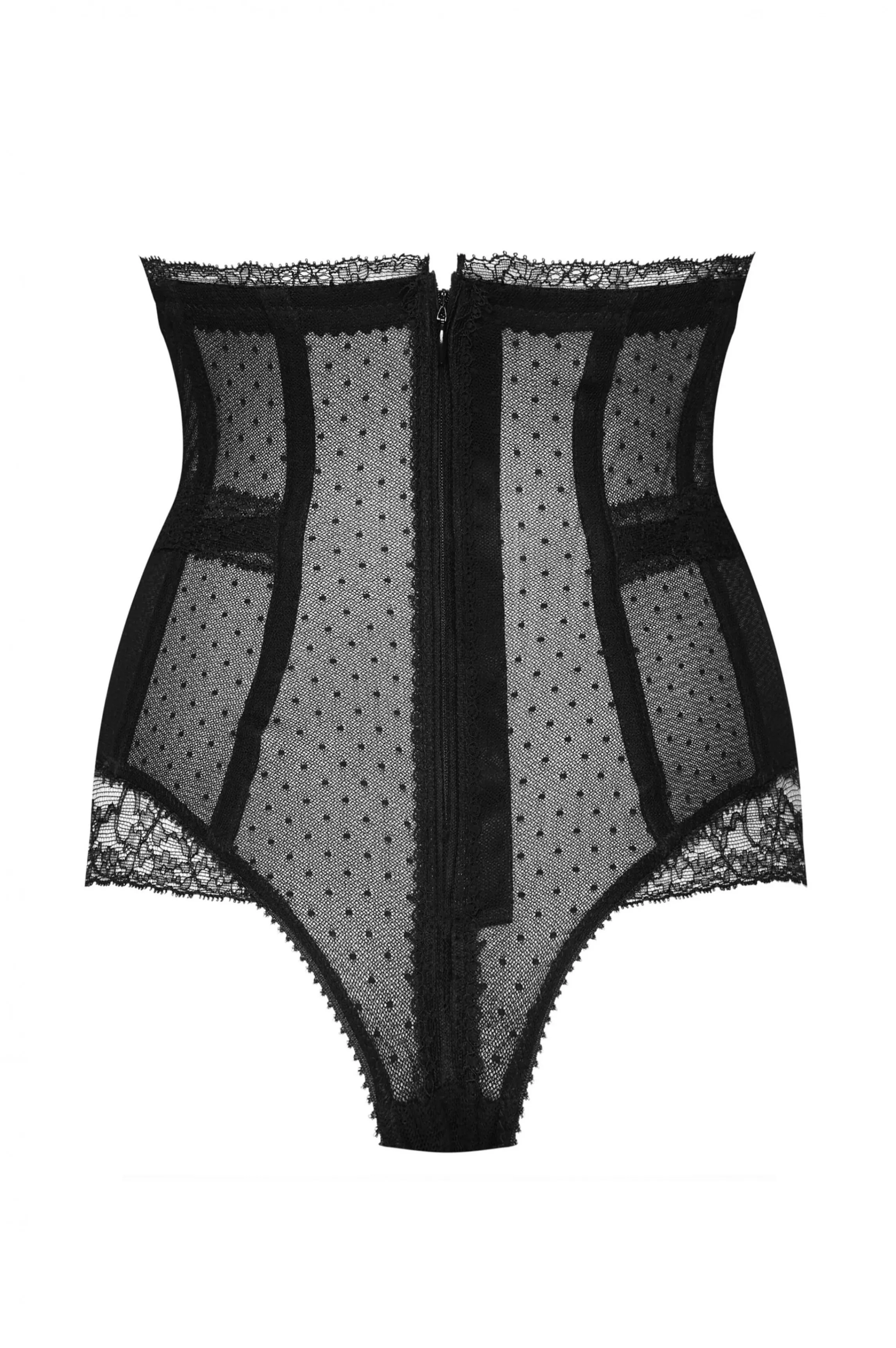 gilian_black_dots_highwaist_panties_4.webp Fashion GILIAN dots high-waist panties High Waist Panties