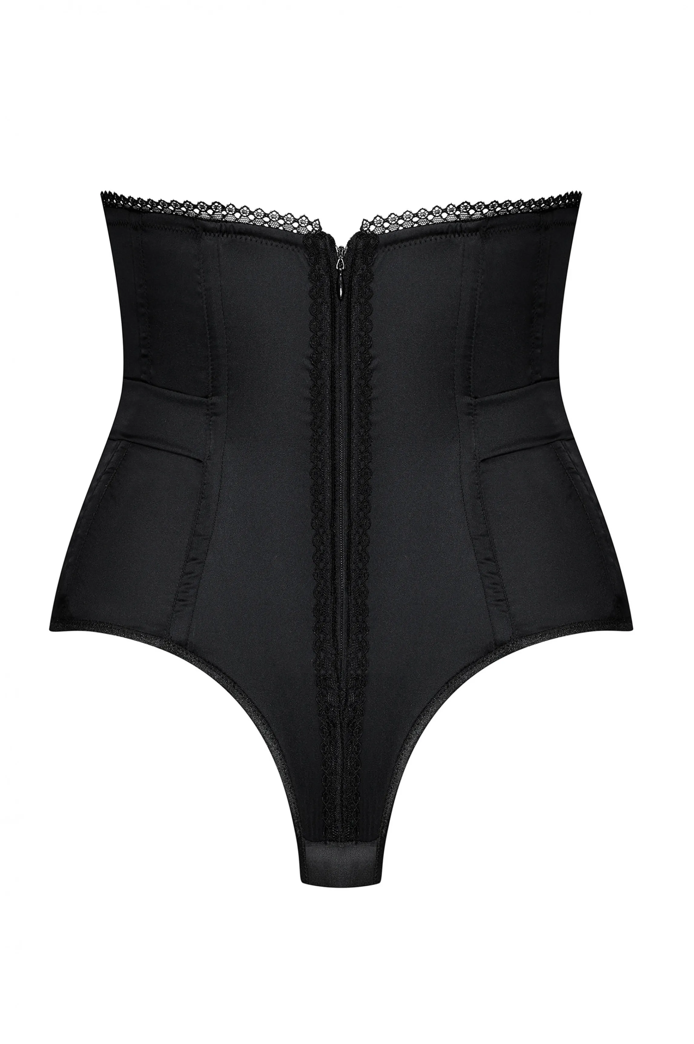 Hot GILIAN satin high-waist panties High Waist Panties