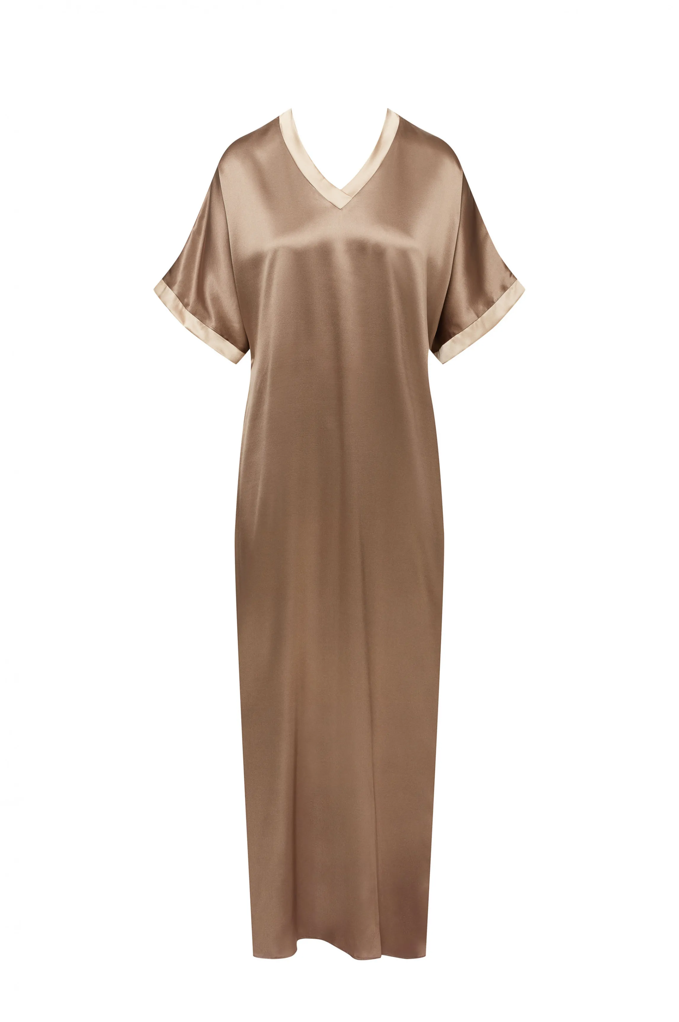 Hot Goldy silk caftan Nightgowns