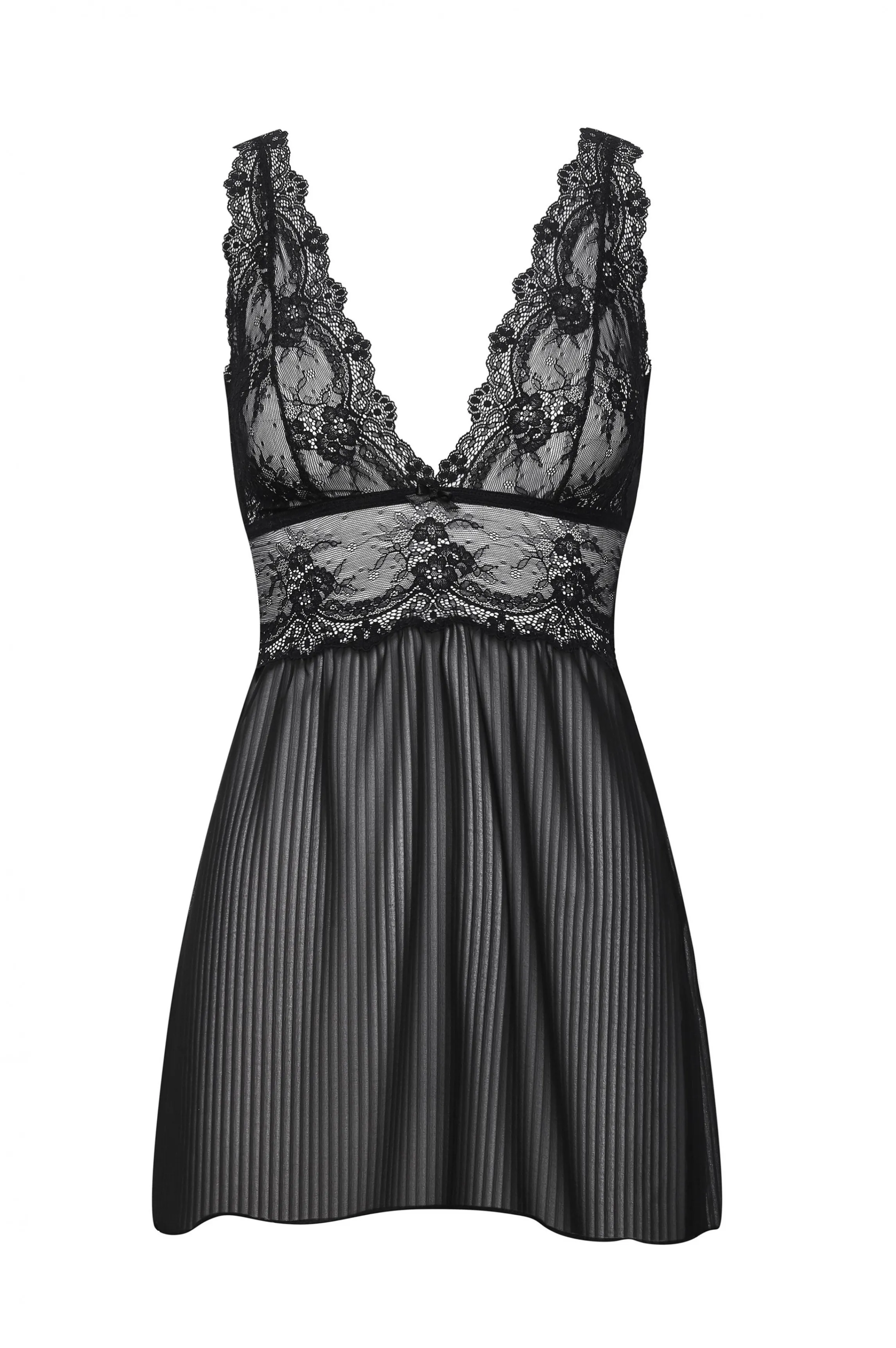 Store GRACE striped chiffon nighty Babydolls