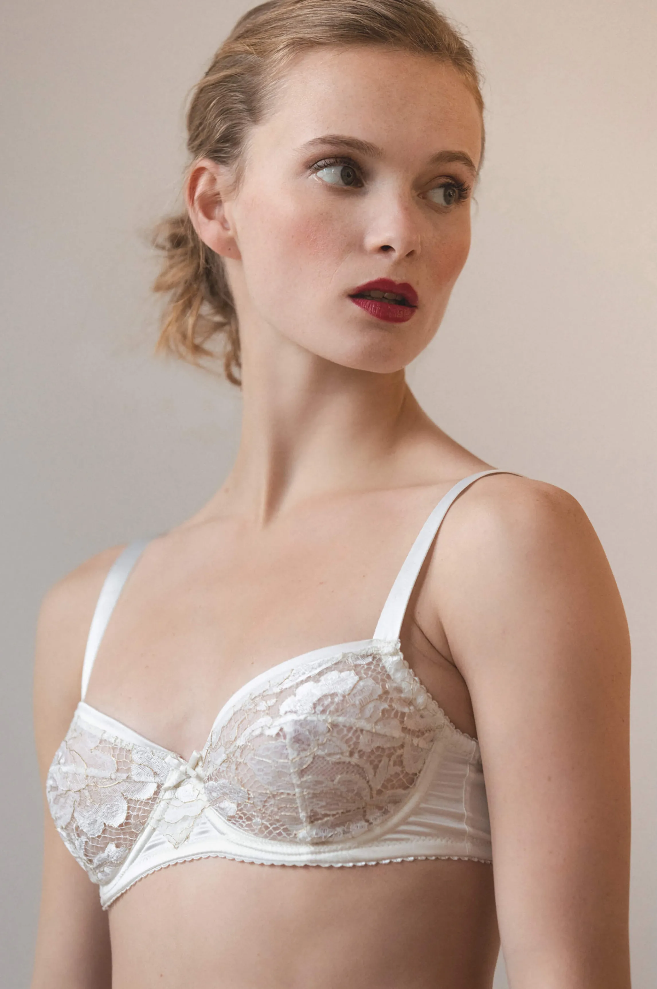 Cheap 479 ivory Pivoine lace bra Full Cup Bras | Bras With Lace