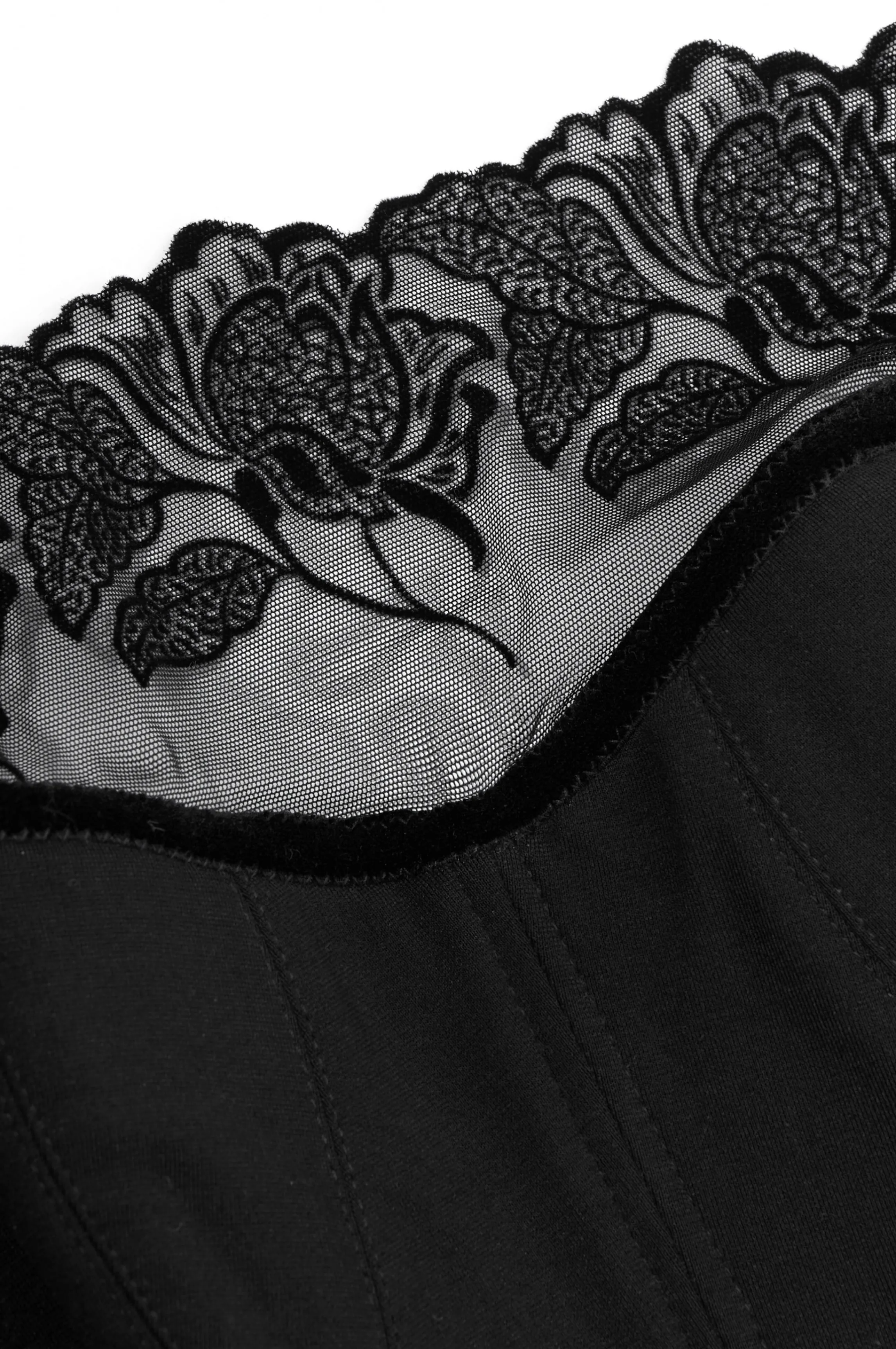 kate_corset_with_sleeves_2.webp Discount KATE corset with sleeves Black Corsets