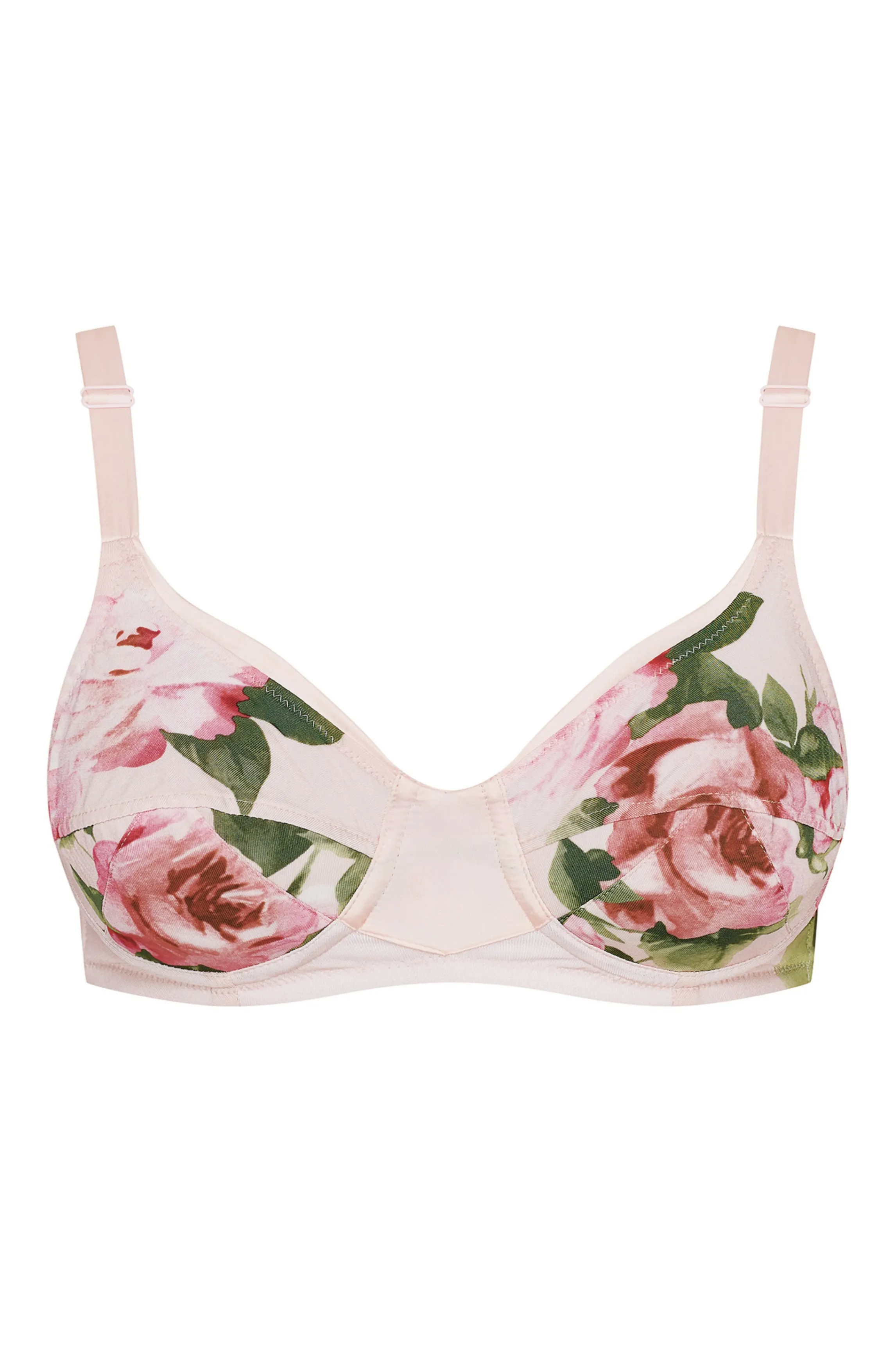 Cheap 424 cotton print jersey bra Full Cup Bras