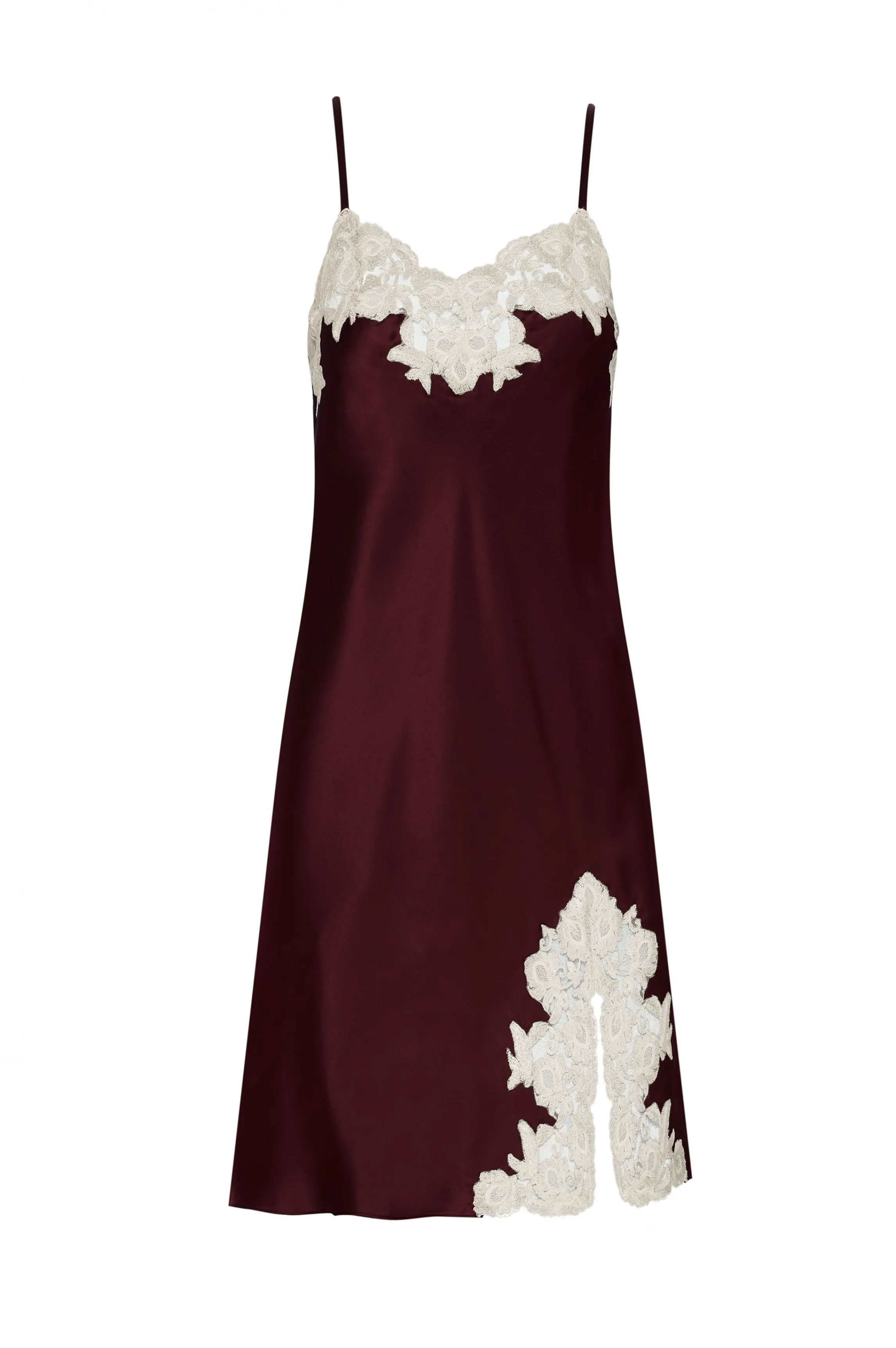 Flash Sale Purple silk nighty Babydolls