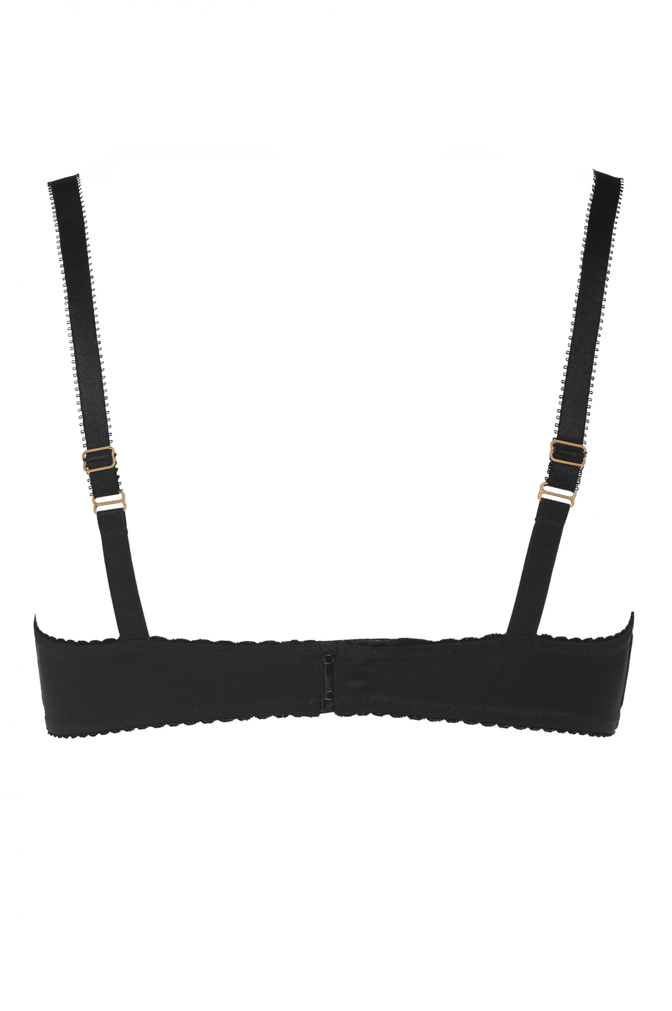 rama_black_satin_bra_5.webp Best Sale RAMA satin bra Bras With Lace | Nipple Free Bras