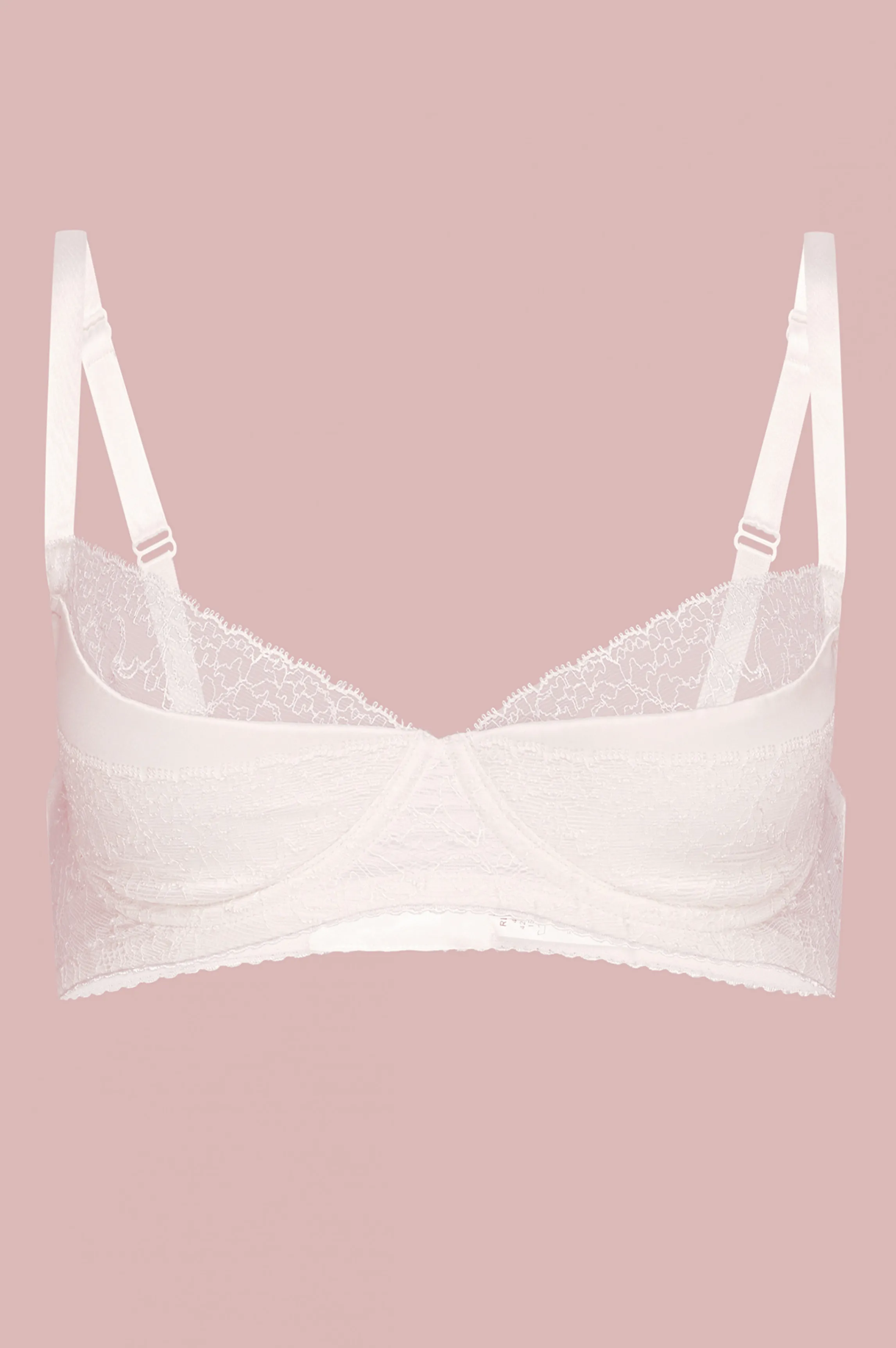 Online RAMA ivory satin bra Bras With Lace | Nipple Free Bras