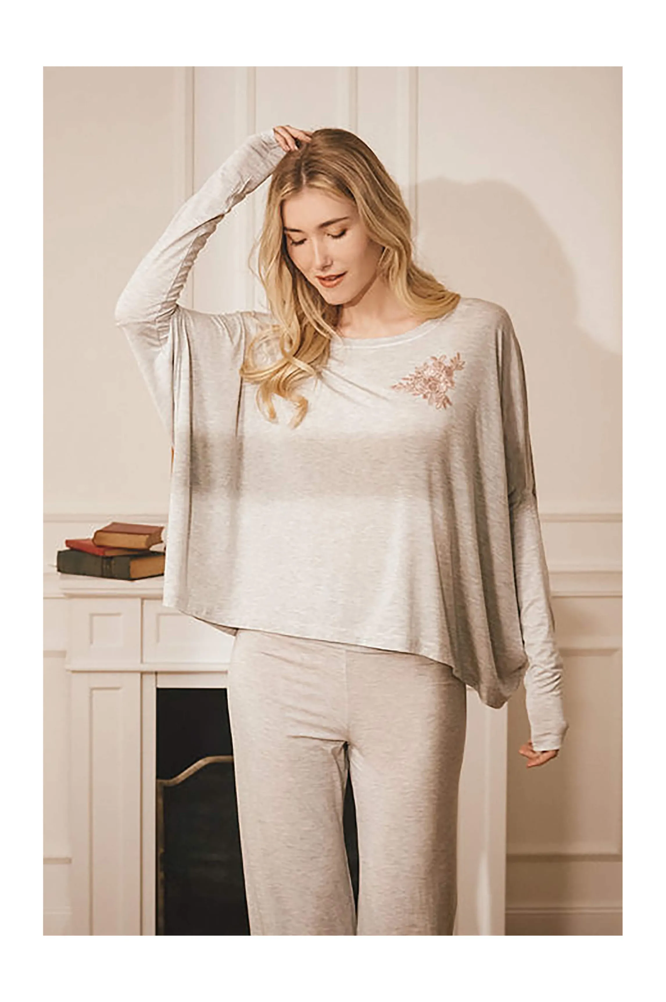 Best Sale RELAX pale grey pants Pyjamas