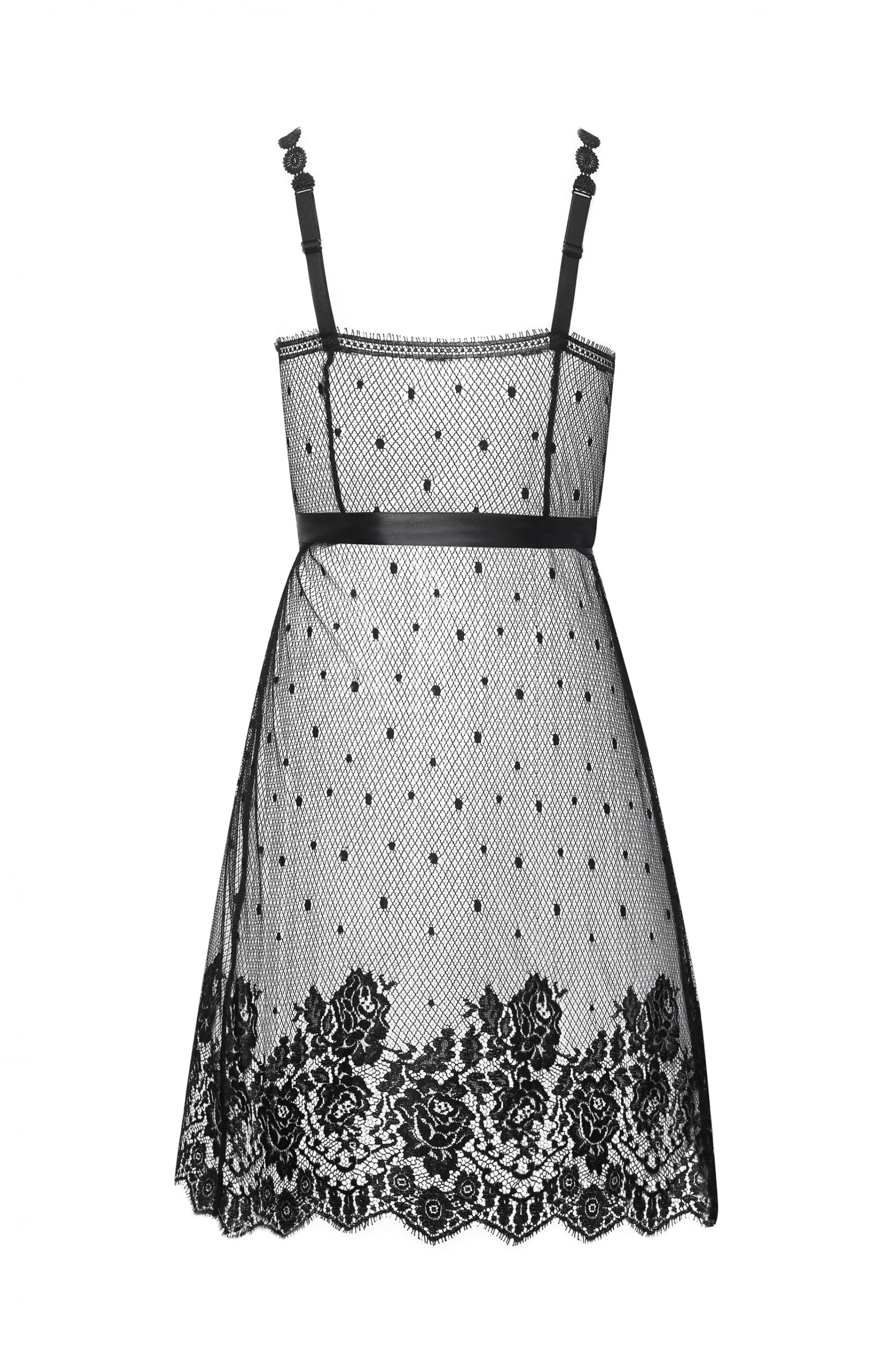 Outlet SAPHO spotted lace babydoll Babydolls