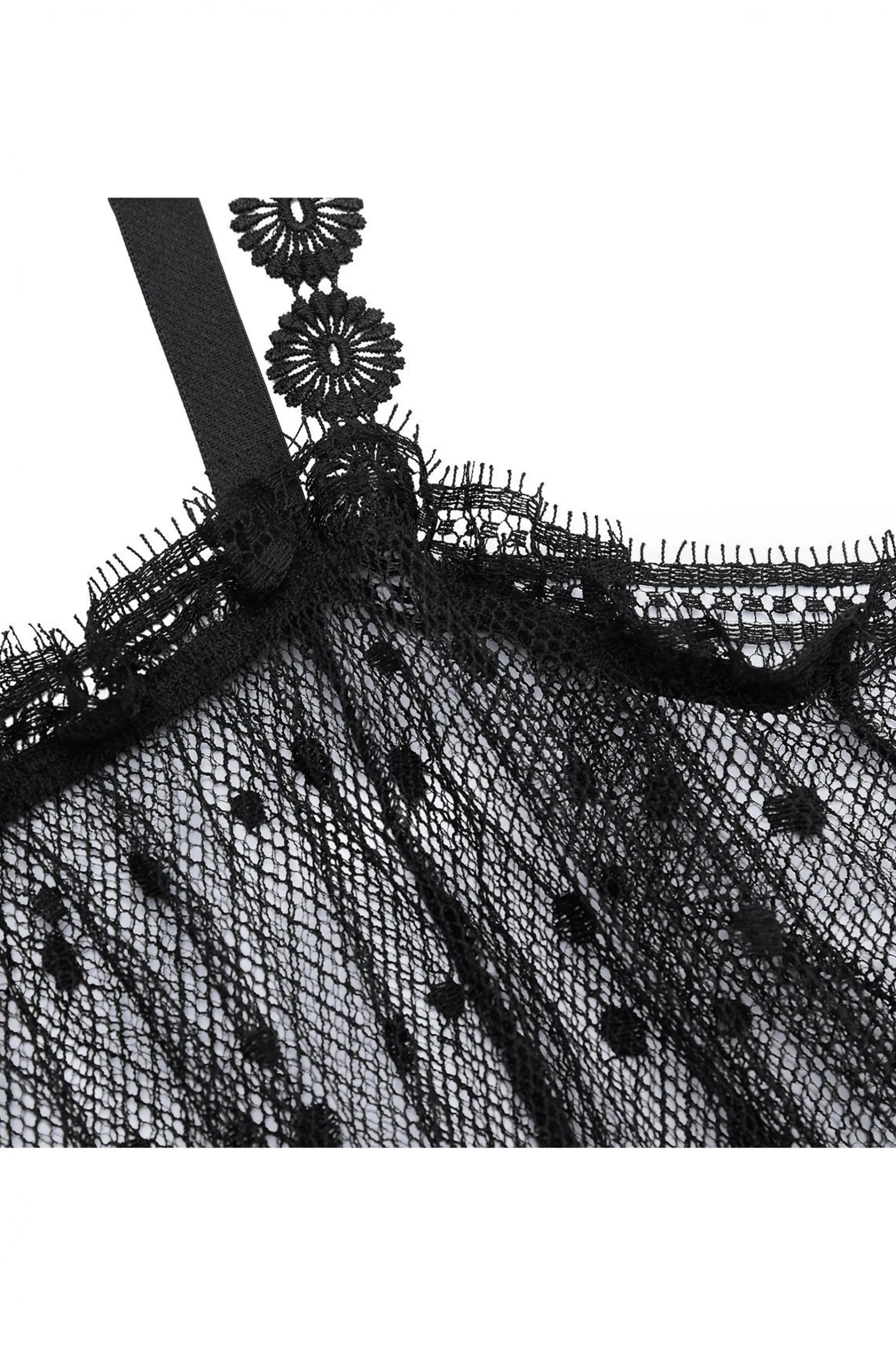 sapho_spotted_lace_babydoll_2.webp Outlet SAPHO spotted lace babydoll Babydolls