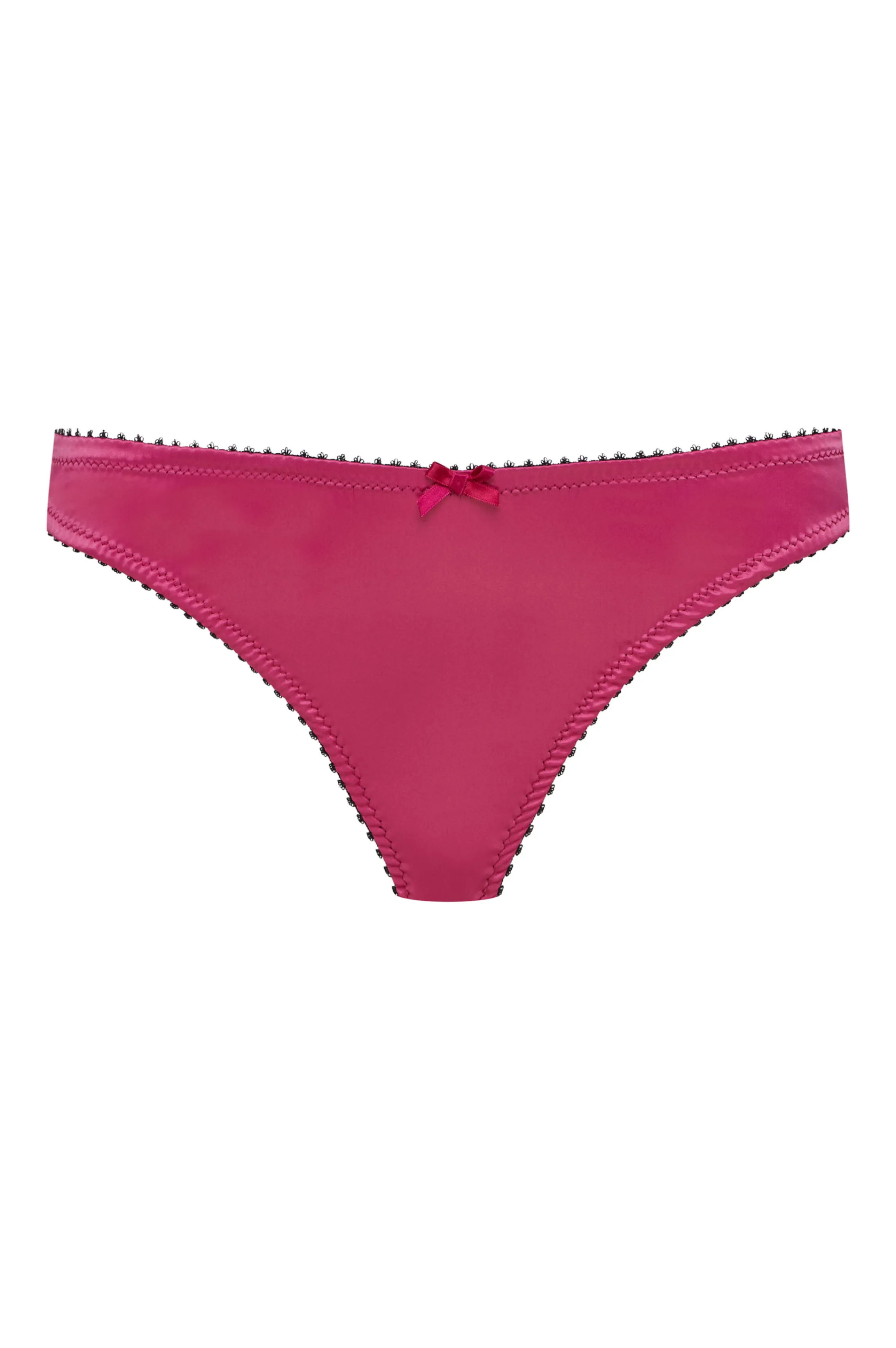 Best Silk thong fushcia CATHY Tangas And Jstrings