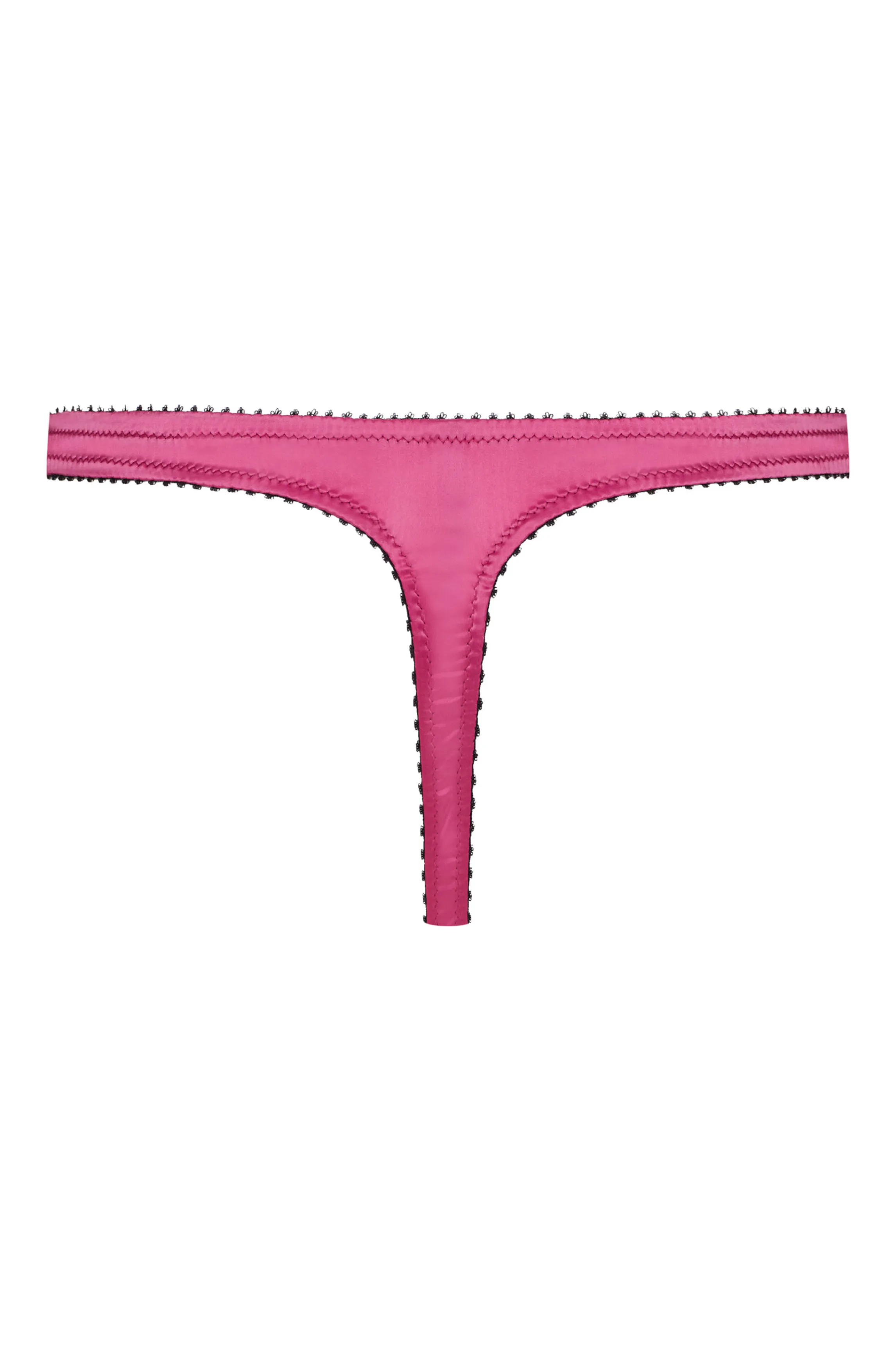 Best Silk thong fushcia CATHY Tangas And Jstrings