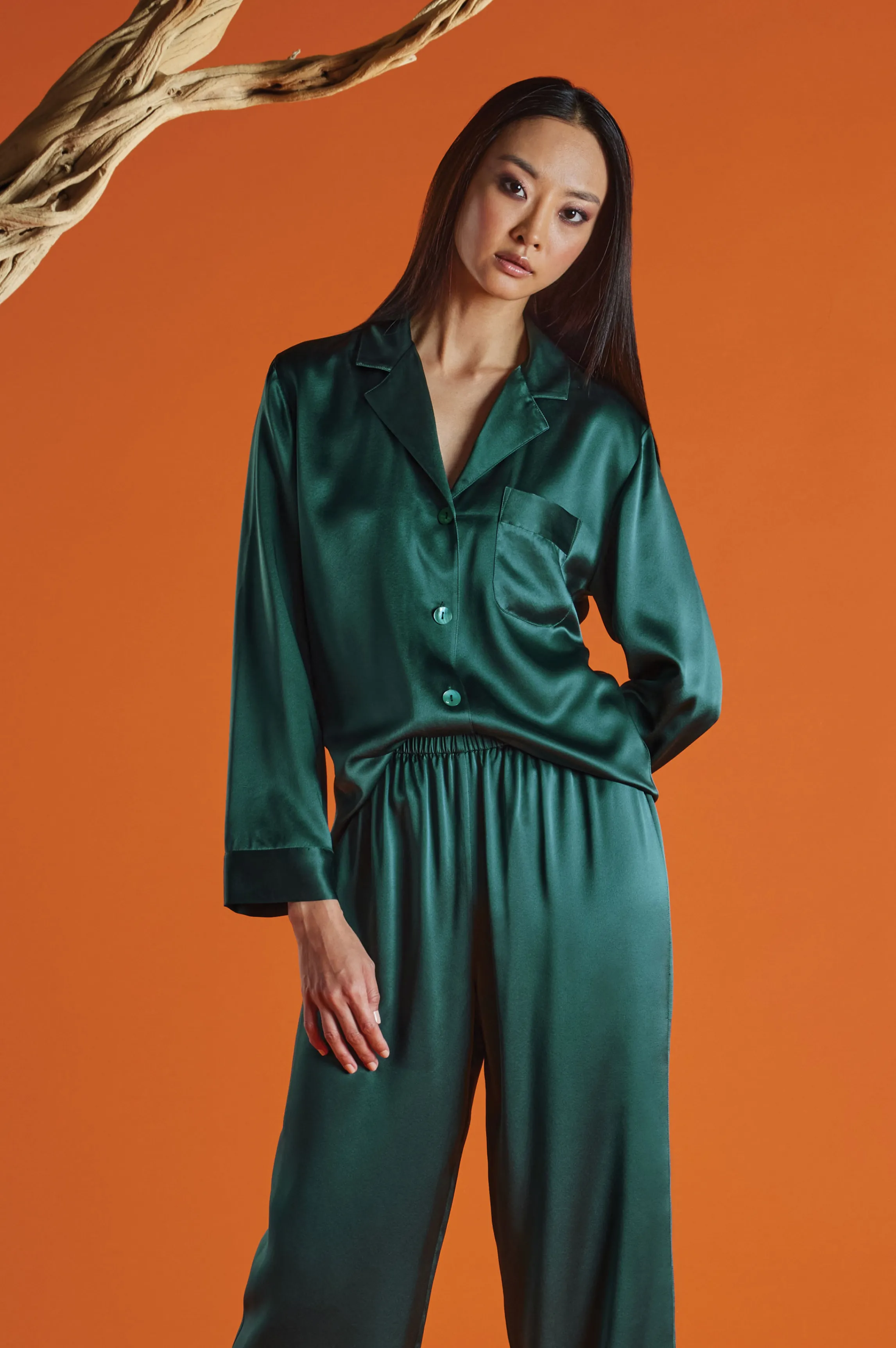 New Teal silk pyjamas Pyjamas