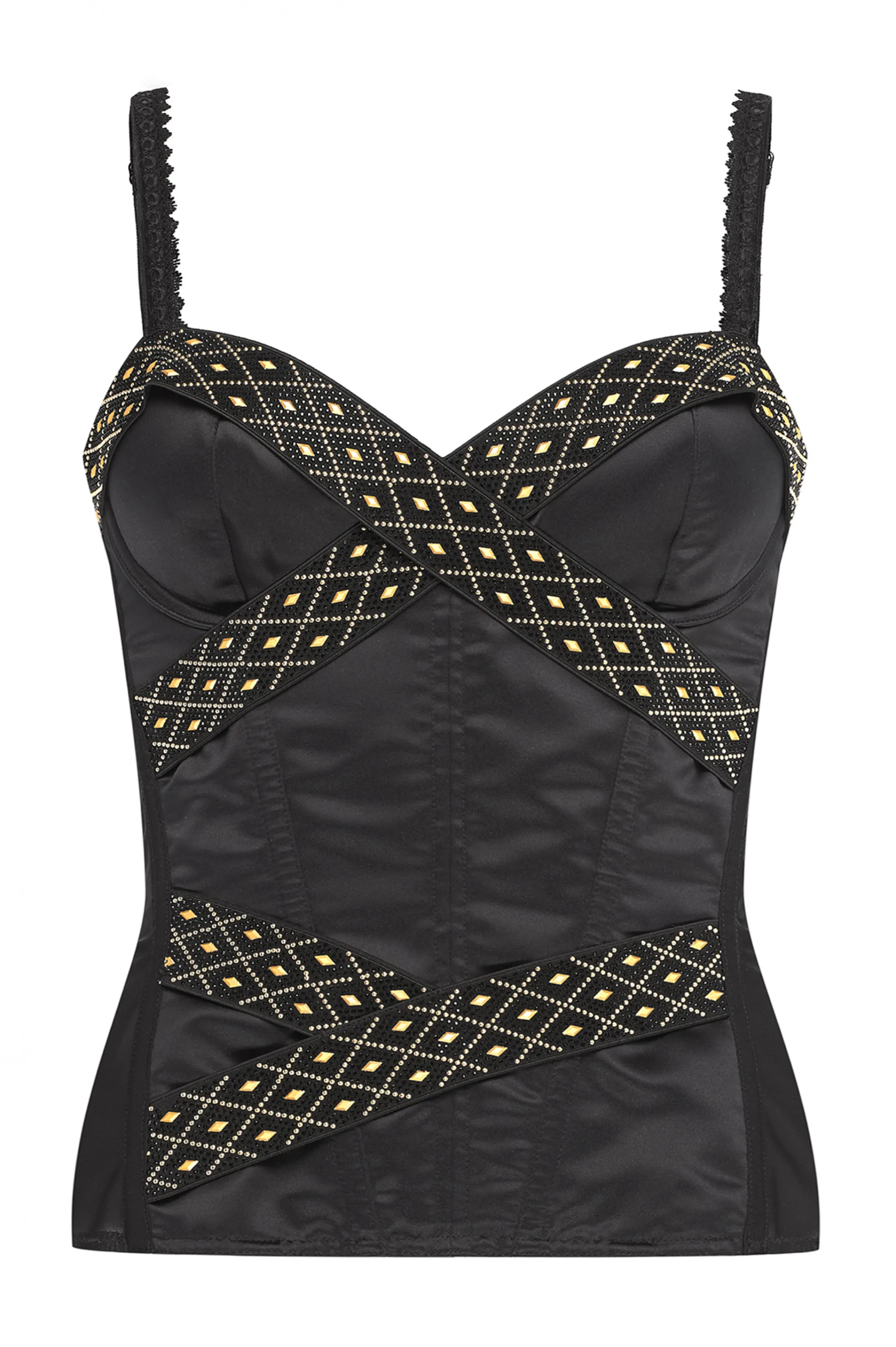 Sale VIVALDI Cheyenne bustier Black Corsets